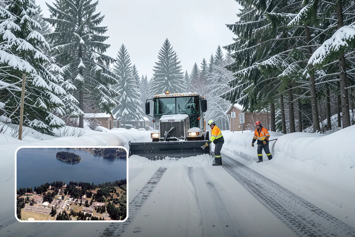 Parking Lot Snow Hauling in Lakewood, Pierce County, WA - Recovers stalls lost to oversized piles