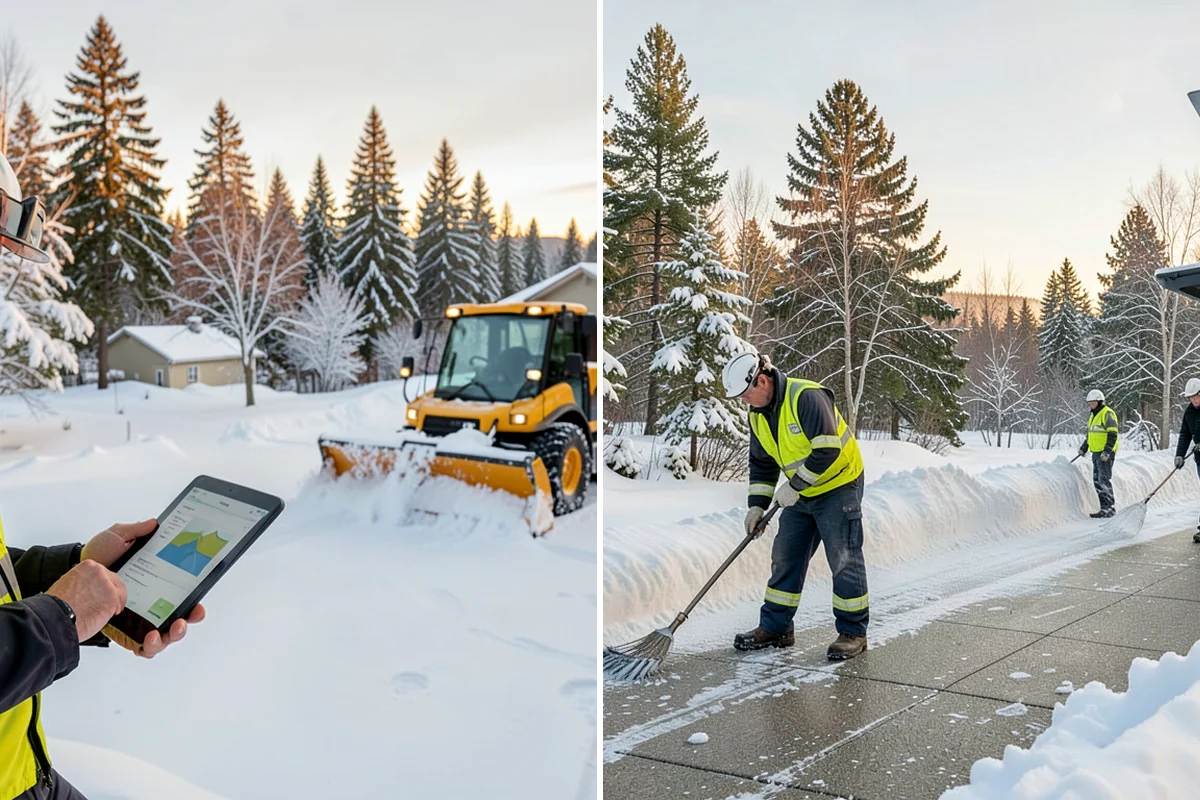 Parking Lot Snow Hauling in Lakewood, Pierce County, WA - We assess pile volume and available loading access