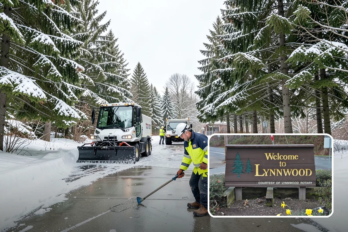 Parking Lot Snow Hauling in Lynnwood, Snohomish County, WA - Recovers stalls lost to oversized piles