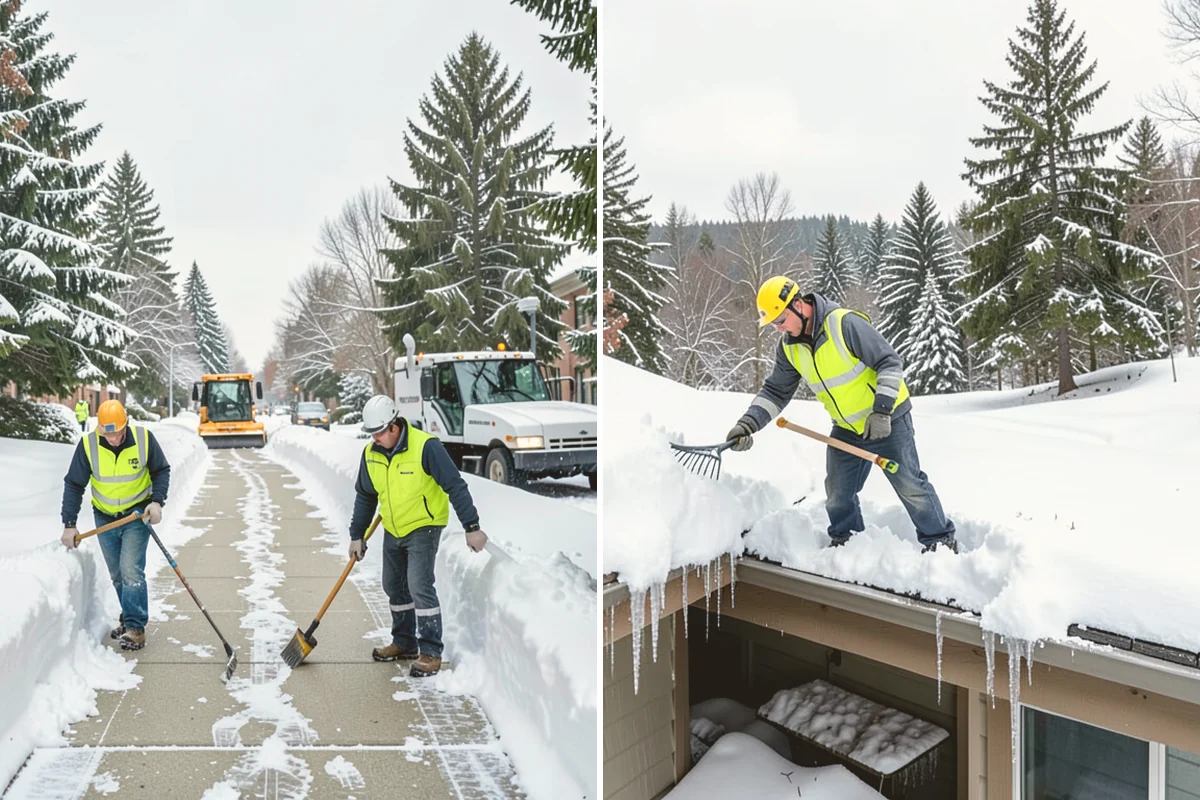 Parking Lot Snow Hauling in Lynnwood, Snohomish County, WA - We assess pile volume and available loading access
