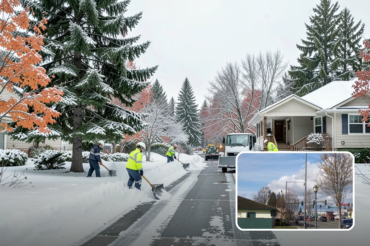 Parking Lot Snow Hauling in Marysville, Snohomish County, WA - Recovers stalls lost to oversized piles