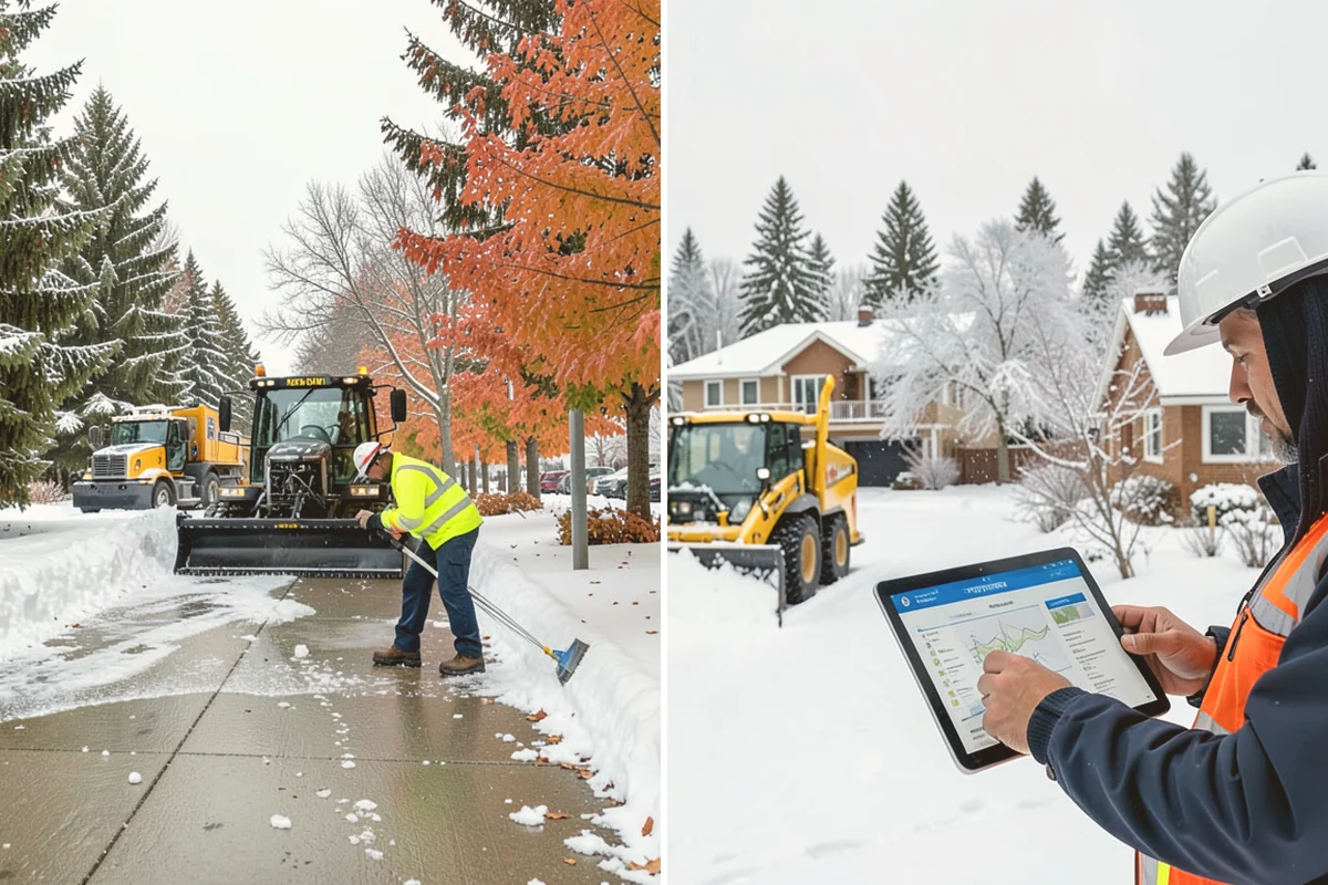 Parking Lot Snow Hauling in Mount Vernon, Skagit County, WA - We assess pile volume and available loading access