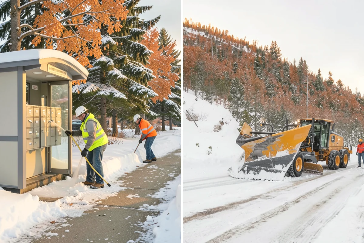 Parking Lot Snow Hauling in Mukilteo, Snohomish County, WA - We assess pile volume and available loading access