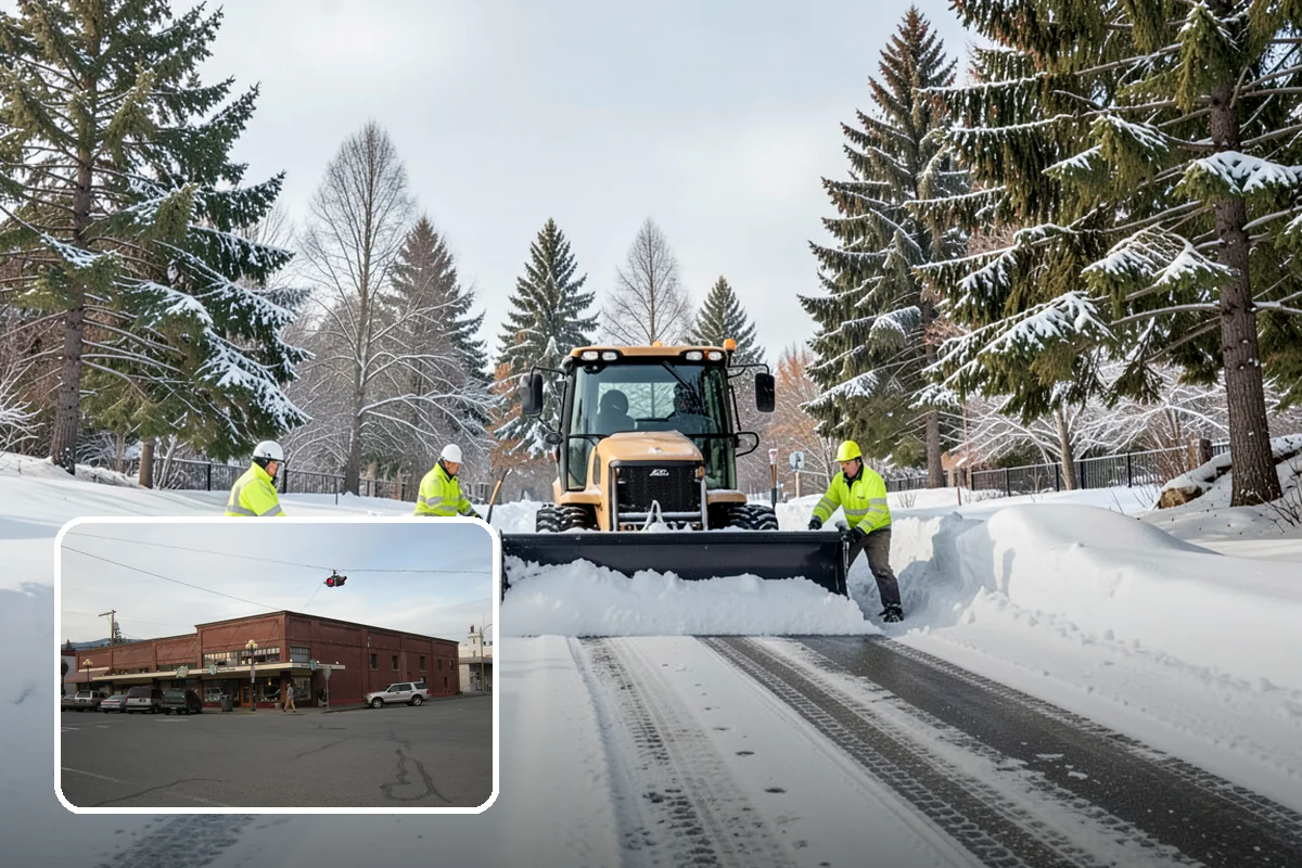 Parking Lot Snow Hauling in Sedro-Woolley, Skagit County, WA - Recovers stalls lost to oversized piles