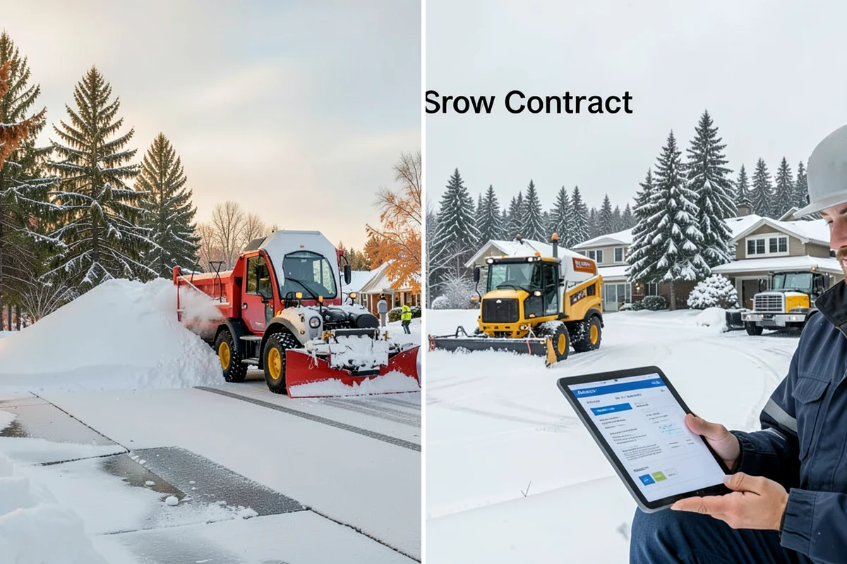 Parking Lot Snow Hauling in Shoreline, King County, WA - We assess pile volume and available loading access