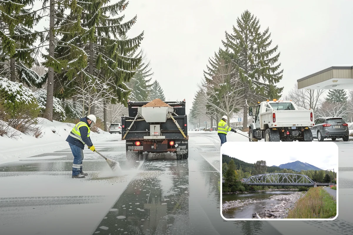 Parking Lot Snow Hauling in Skykomish, King County, WA - Recovers stalls lost to oversized piles