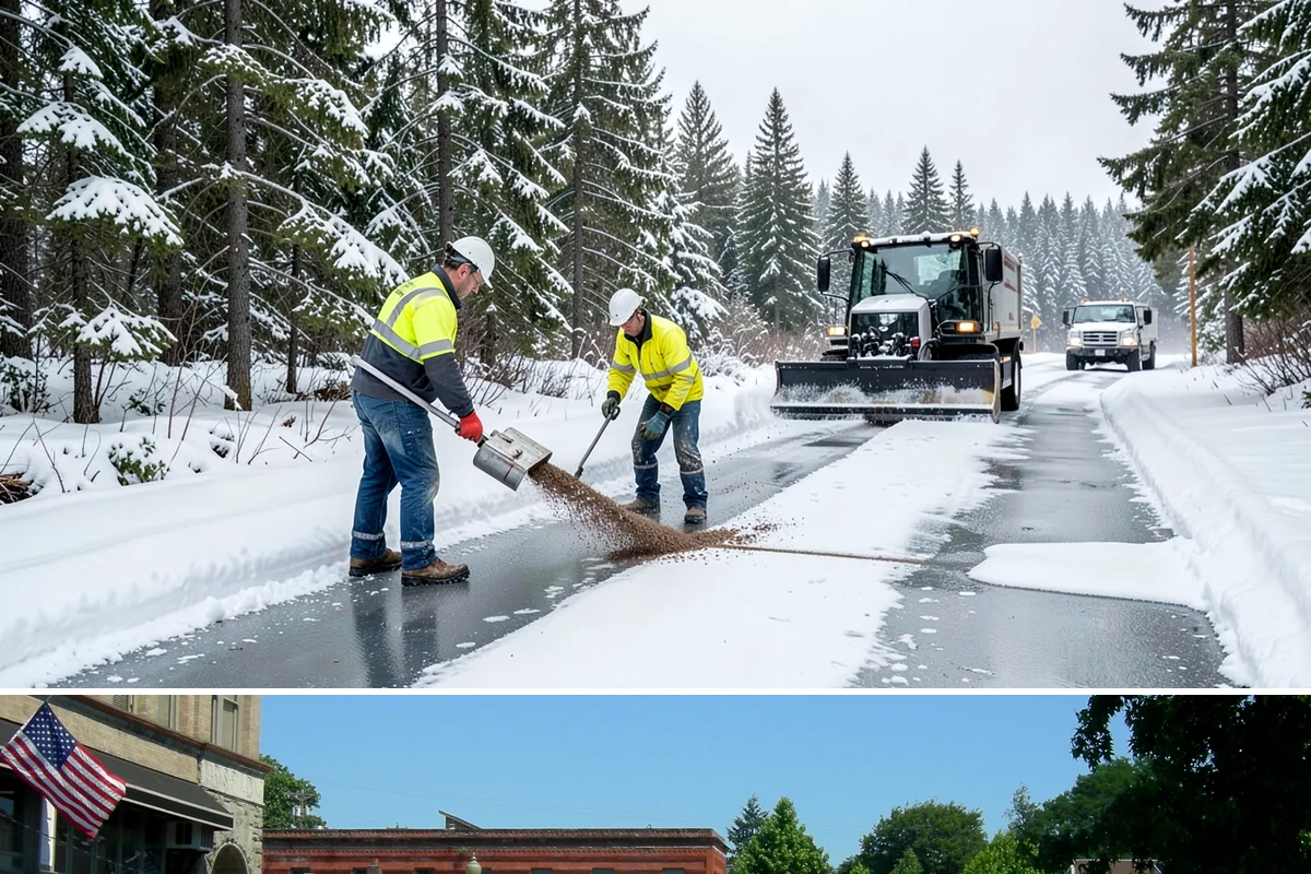 Parking Lot Snow Hauling in Snohomish, Snohomish County, WA - Hauling is needed after heavy or repeated storms, most often in January and February.