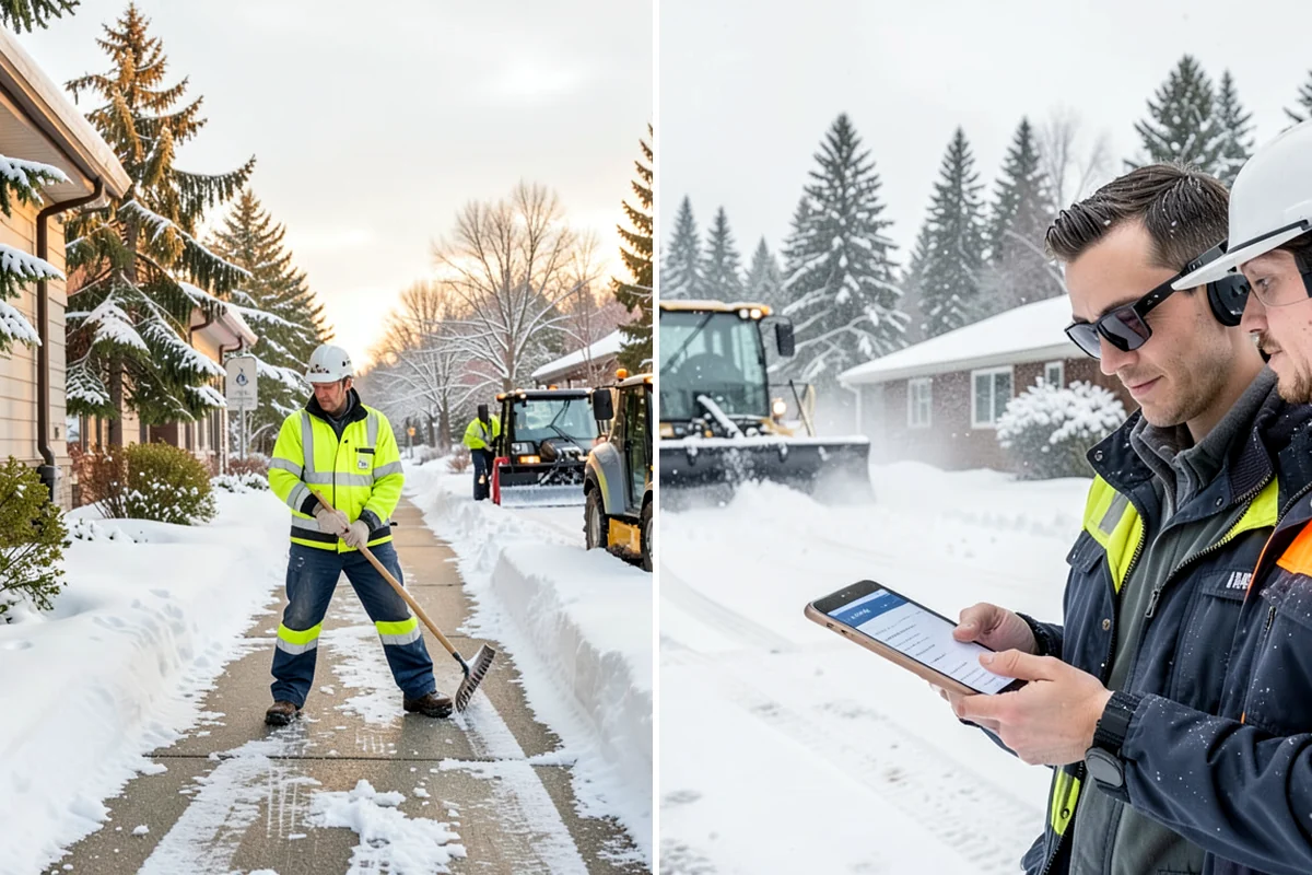 Parking Lot Snow Hauling in Snoqualmie, King County, WA - We assess pile volume and available loading access