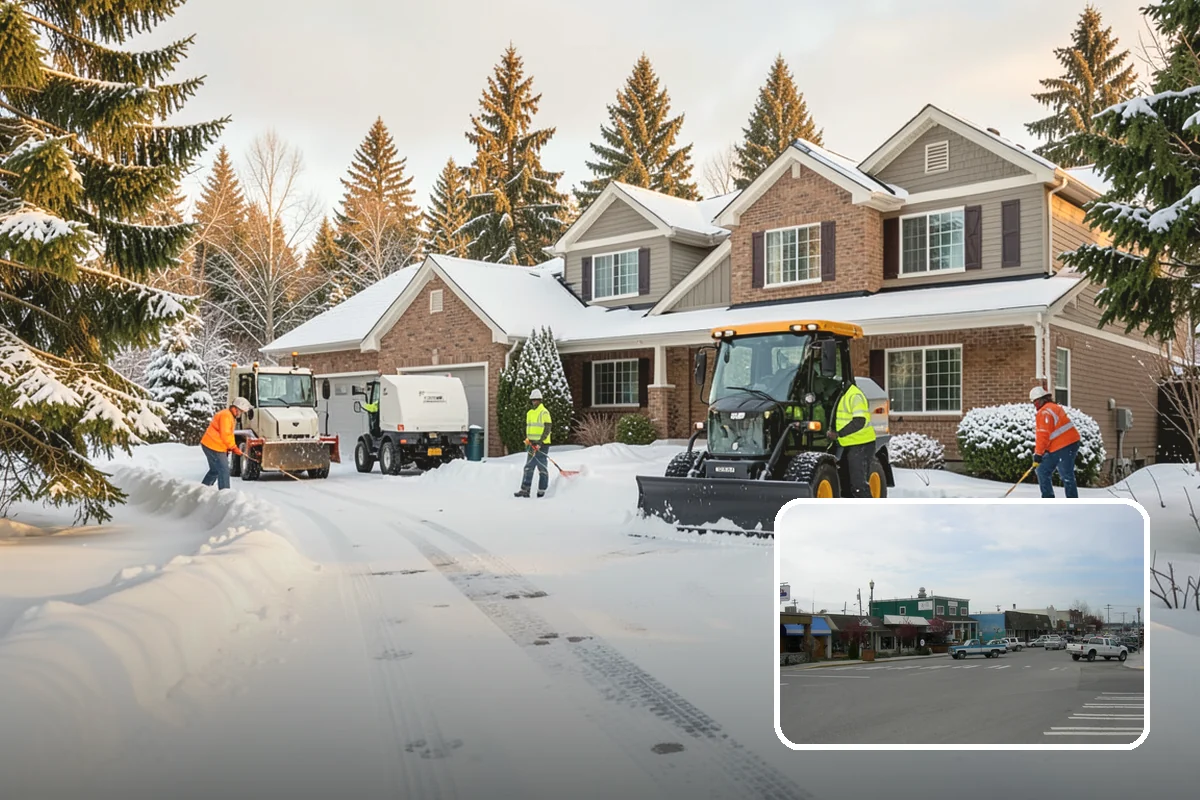 Parking Lot Snow Hauling in Stanwood, Snohomish County, WA - Recovers stalls lost to oversized piles