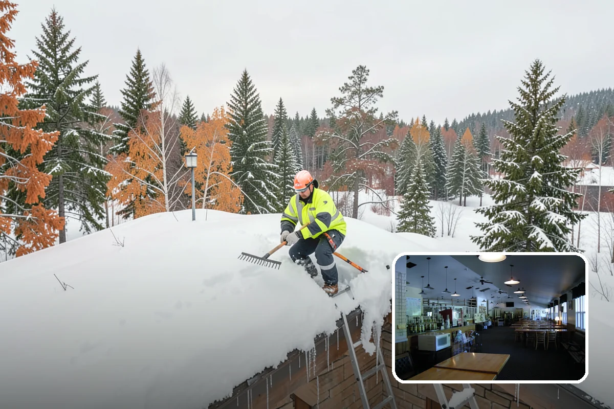 Parking Lot Snow Relocation in Black Diamond, King County, WA - Keeps stalls and aisles open