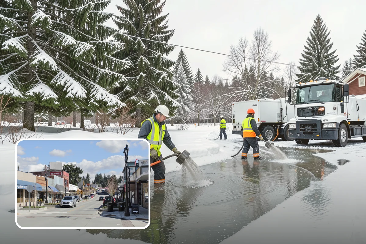 Parking Lot Snow Relocation in Bothell, King County, WA - Keeps stalls and aisles open