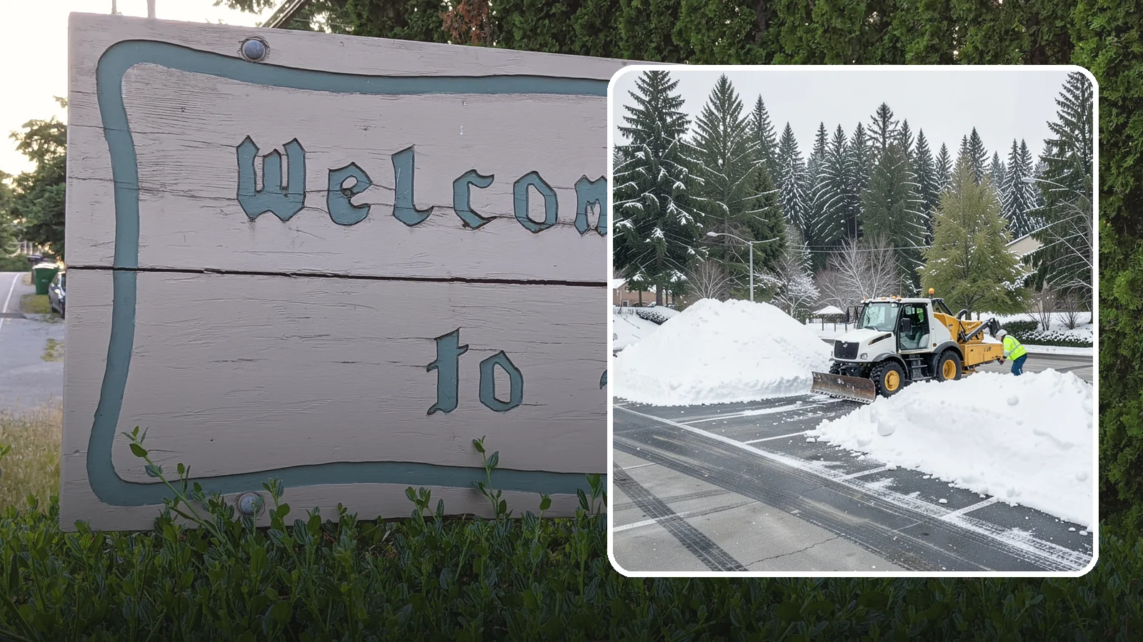 Parking Lot Snow Relocation in Brier, Snohomish County, WA - We reposition plowed snow into out-of-the-way piles so your lot stays open and safe.