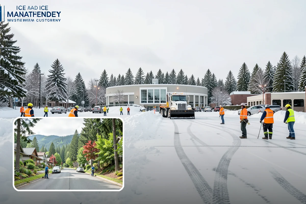 Parking Lot Snow Relocation in Darrington, Snohomish County, WA - Keeps stalls and aisles open
