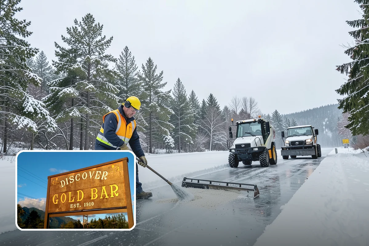 Parking Lot Snow Relocation in Gold Bar, Snohomish County, WA - Keeps stalls and aisles open