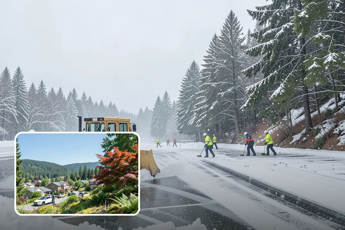 Parking Lot Snow Relocation in Index, Snohomish County, WA - Keeps stalls and aisles open