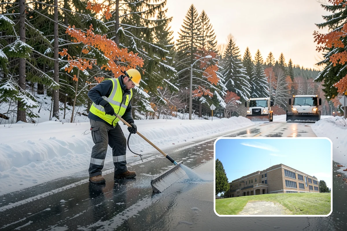 Parking Lot Snow Relocation in Maple Valley, King County, WA - Keeps stalls and aisles open