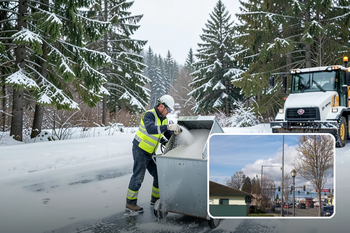 Parking Lot Snow Relocation in Marysville, Snohomish County, WA - Keeps stalls and aisles open