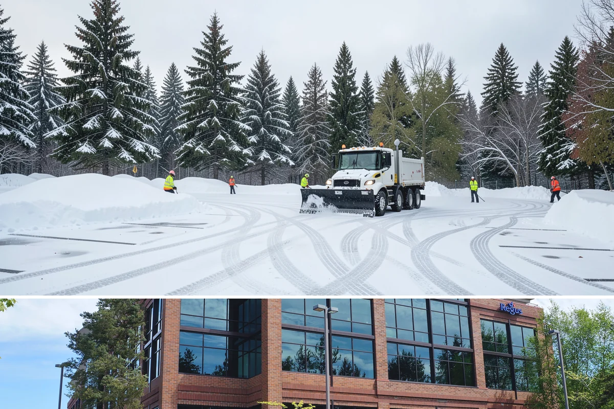 Parking Lot Snow Relocation in Mountlake Terrace, Snohomish County, WA - Relocation runs throughout the snow season whenever storms fill your primary piles.