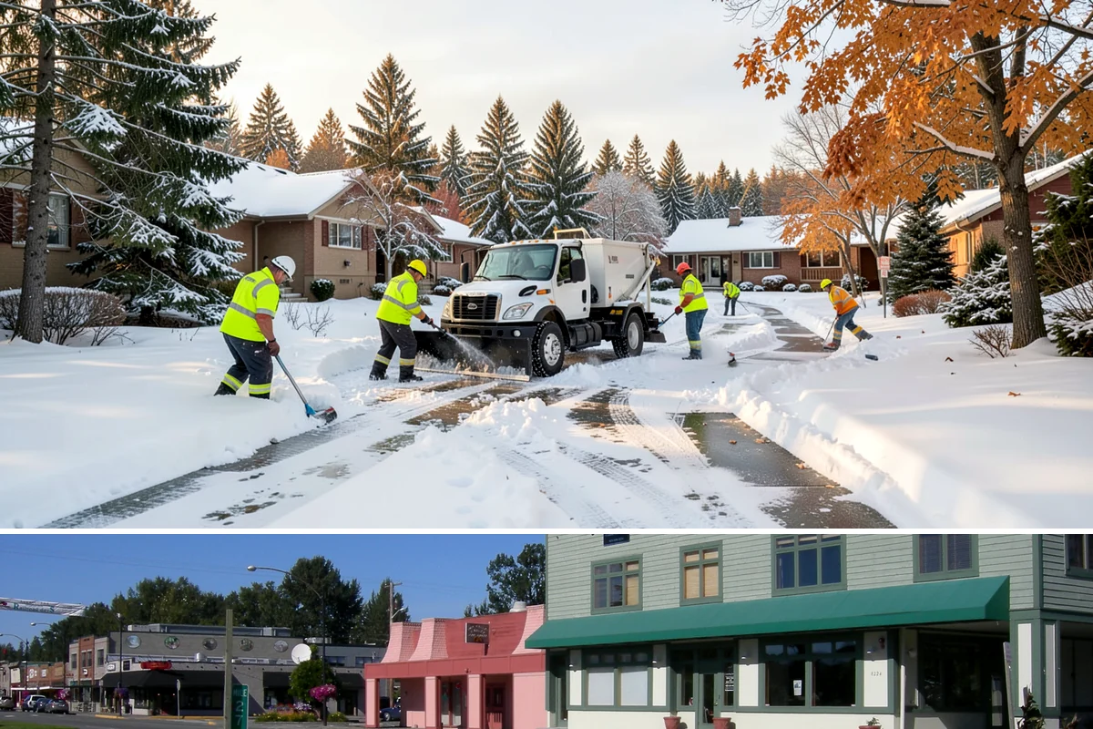 Parking Lot Snow Relocation in Snoqualmie, King County, WA - Relocation runs throughout the snow season whenever storms fill your primary piles.