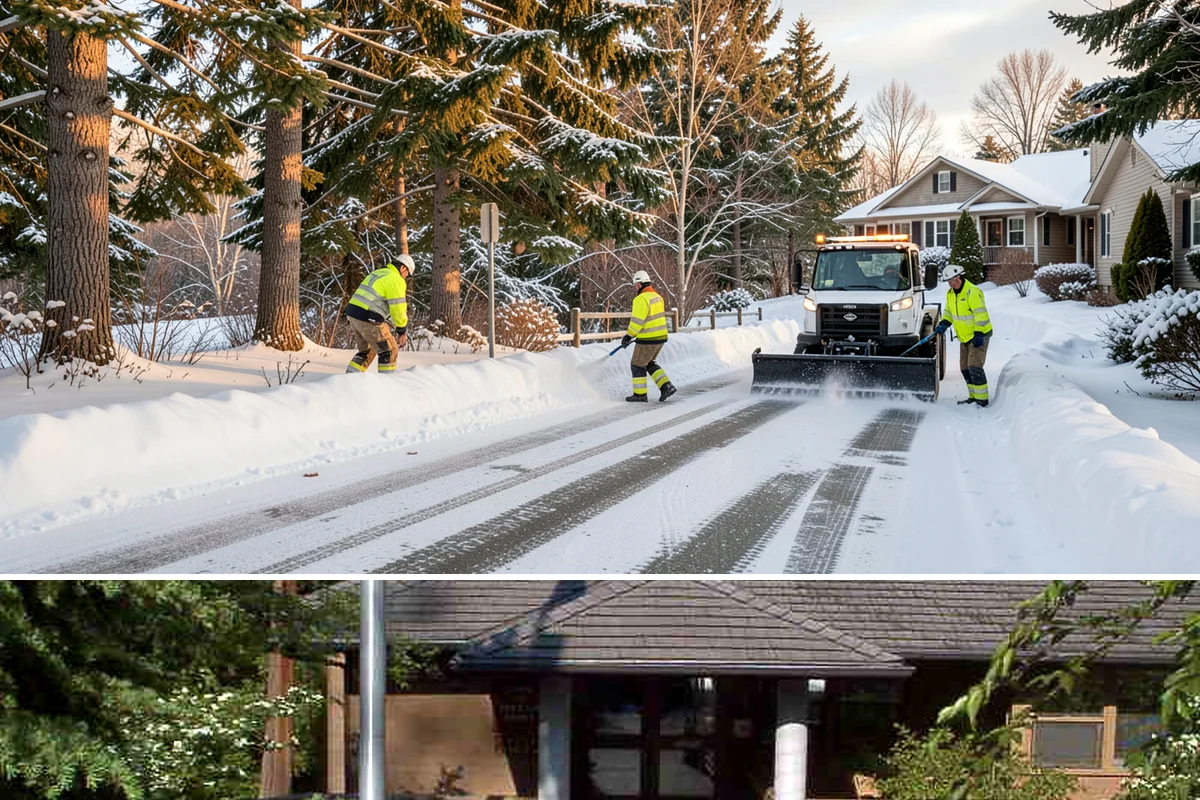 Parking Lot Snow Relocation in Yarrow Point, King County, WA - Relocation runs throughout the snow season whenever storms fill your primary piles.