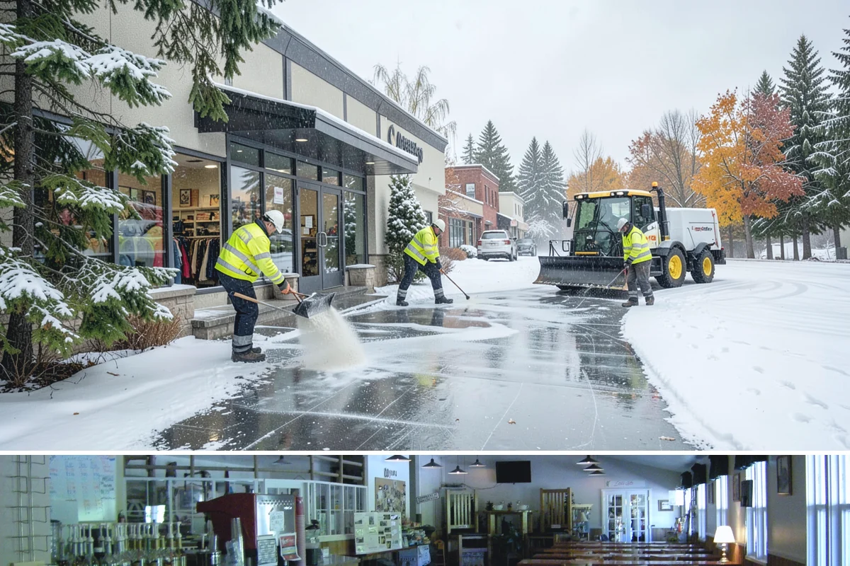 Parking Lot Snow Removal in Black Diamond, King County, WA - Schedule coverage from late fall through early spring when convergence-zone snow can hit the lowlands.