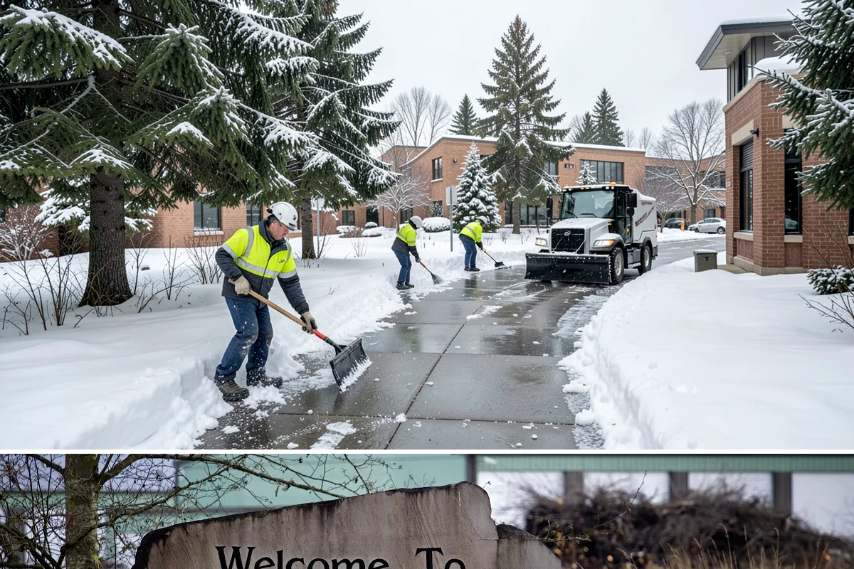 Parking Lot Snow Removal in Buckley, Pierce County, WA - Schedule coverage from late fall through early spring when convergence-zone snow can hit the lowlands.