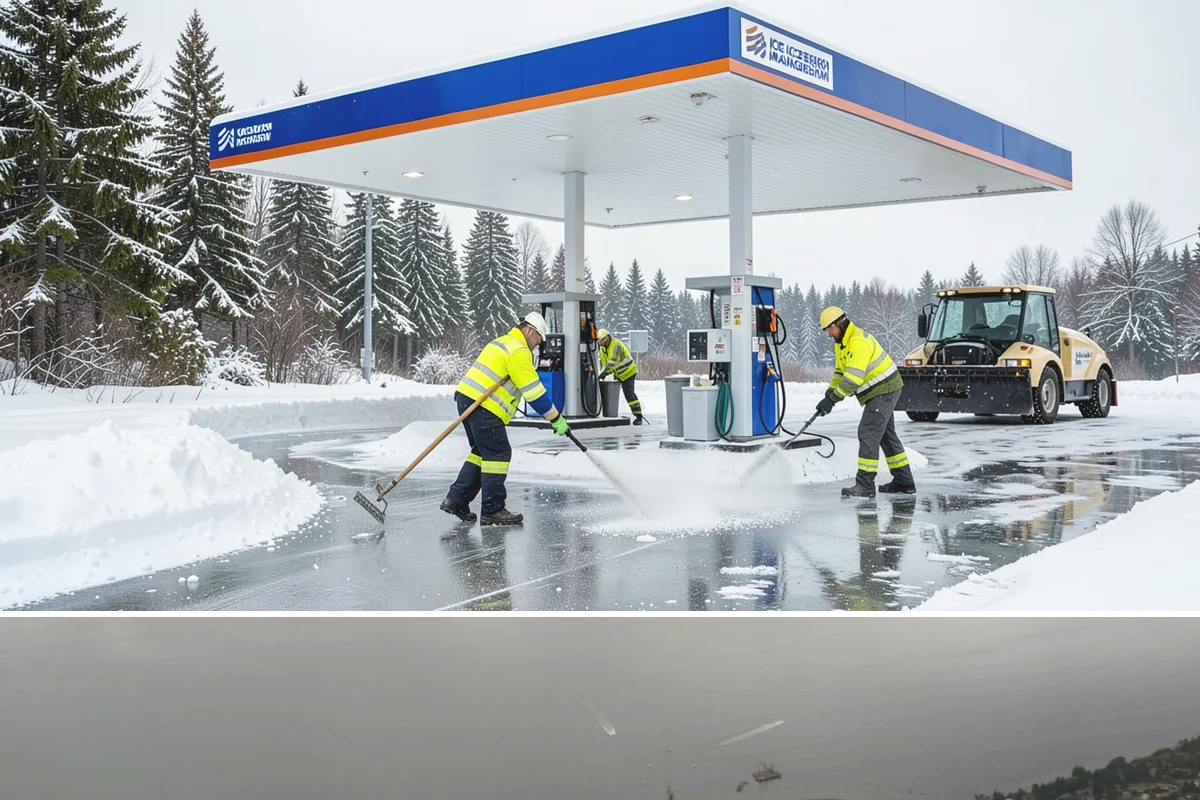 Parking Lot Snow Removal in Des Moines, King County, WA - Schedule coverage from late fall through early spring when convergence-zone snow can hit the lowlands.