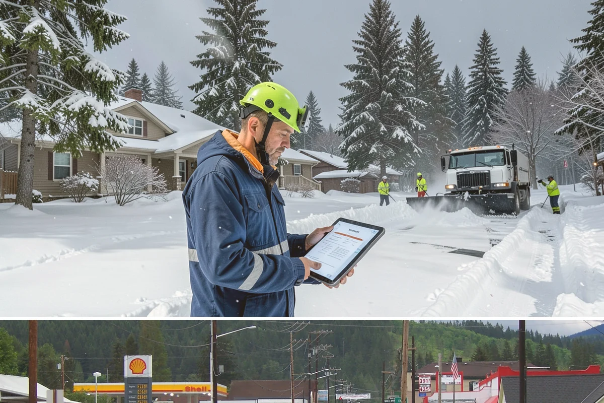 Parking Lot Snow Removal in Granite Falls, Snohomish County, WA - Schedule coverage from late fall through early spring when convergence-zone snow can hit the lowlands.