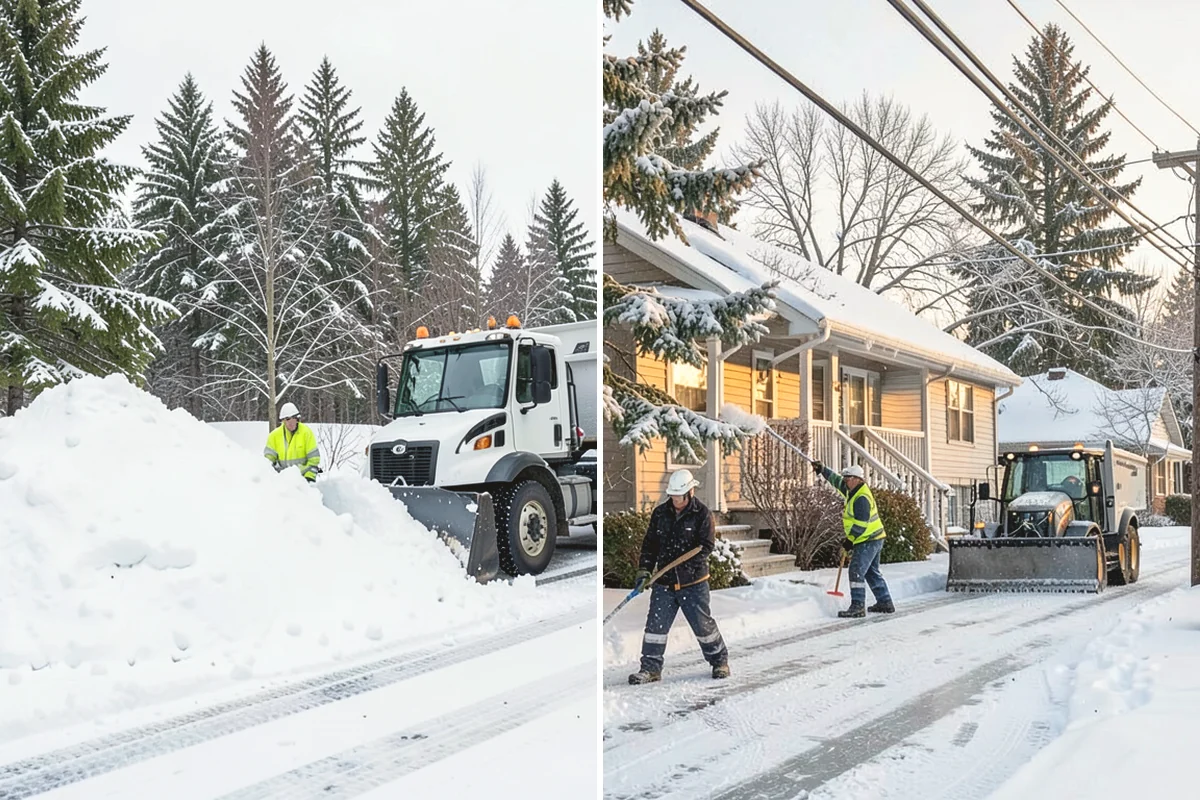 Parking Lot Snow Removal in Issaquah, King County, WA - We assess lot layout and problem areas before the season