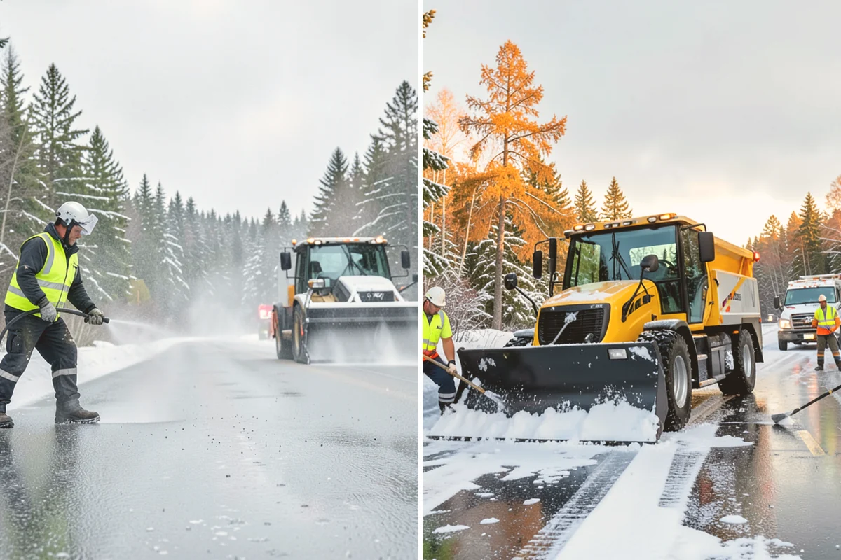 Parking Lot Snow Removal in Milton, King County, WA - We assess lot layout and problem areas before the season