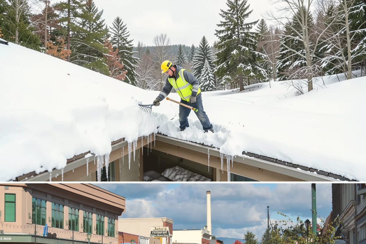 Parking Lot Snow Removal in Monroe, Snohomish County, WA - Schedule coverage from late fall through early spring when convergence-zone snow can hit the lowlands.