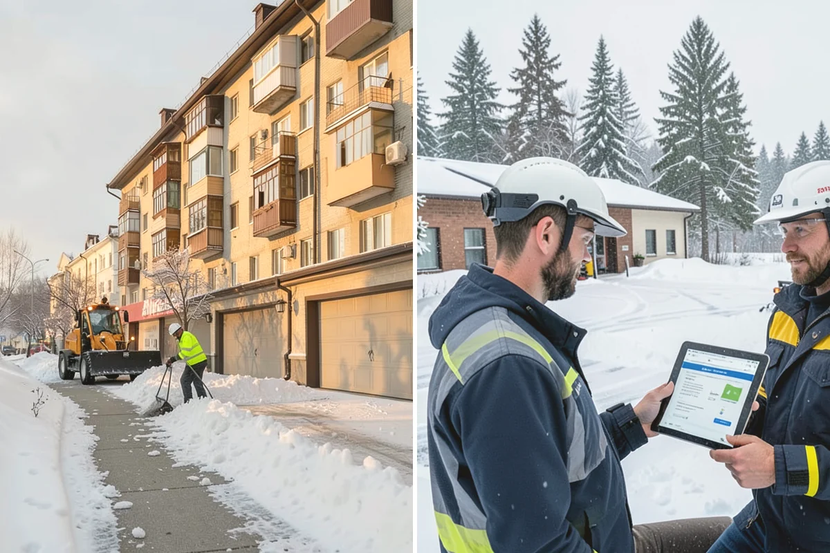 Parking Lot Snow Removal in Mountlake Terrace, Snohomish County, WA - We assess lot layout and problem areas before the season