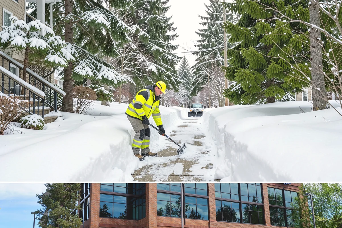Parking Lot Snow Removal in Mountlake Terrace, Snohomish County, WA - Schedule coverage from late fall through early spring when convergence-zone snow can hit the lowlands.