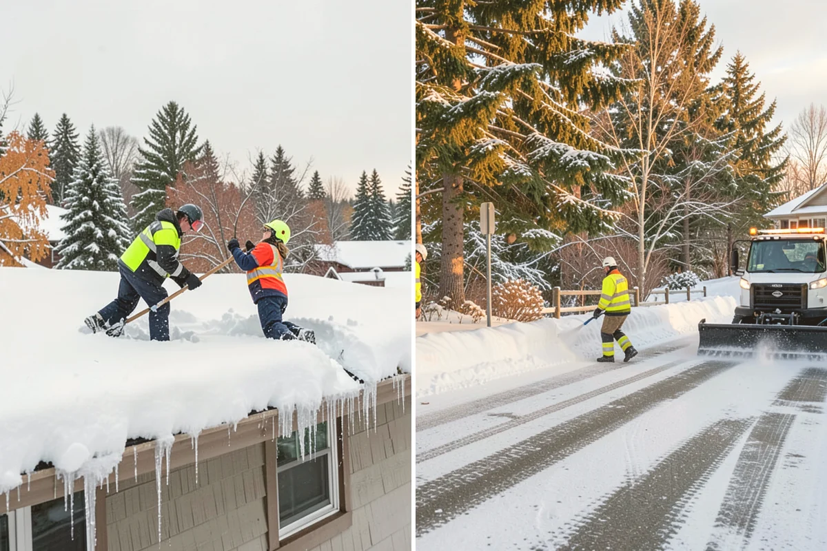 Parking Lot Snow Removal in Newcastle, King County, WA - We assess lot layout and problem areas before the season