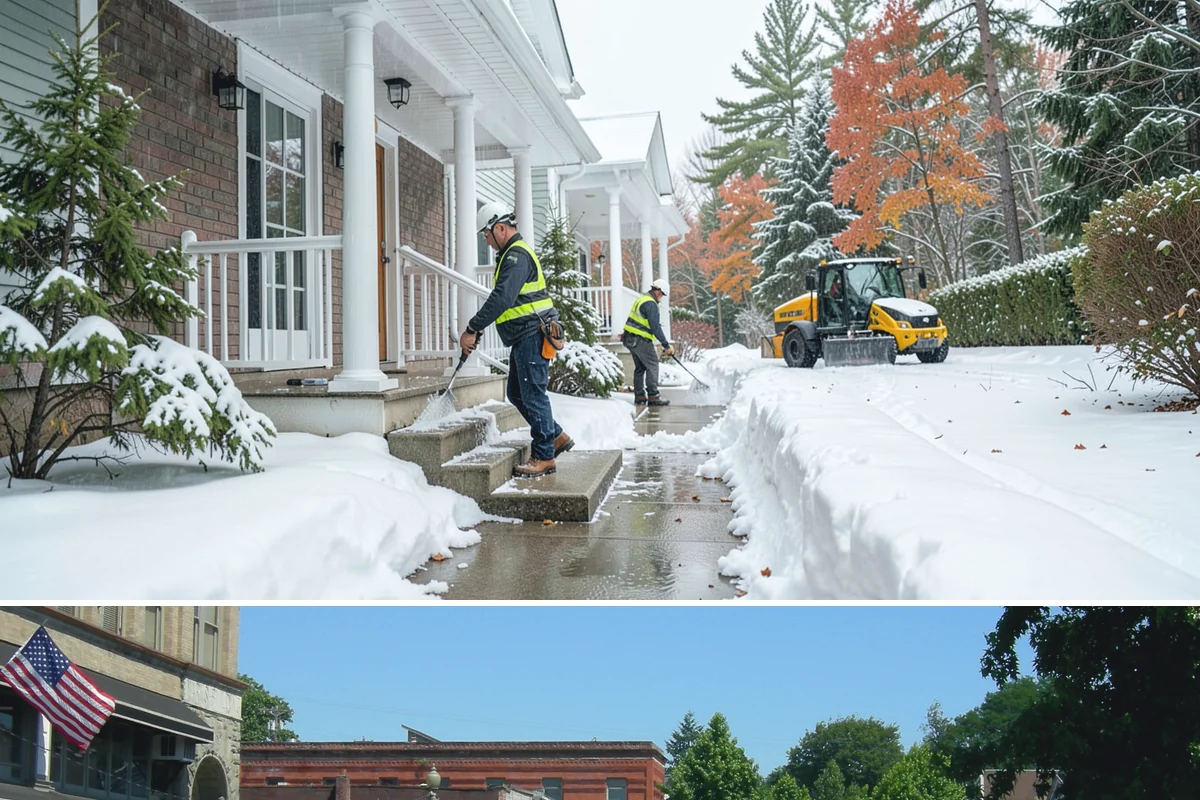 Parking Lot Snow Removal in Snohomish, Snohomish County, WA - Schedule coverage from late fall through early spring when convergence-zone snow can hit the lowlands.
