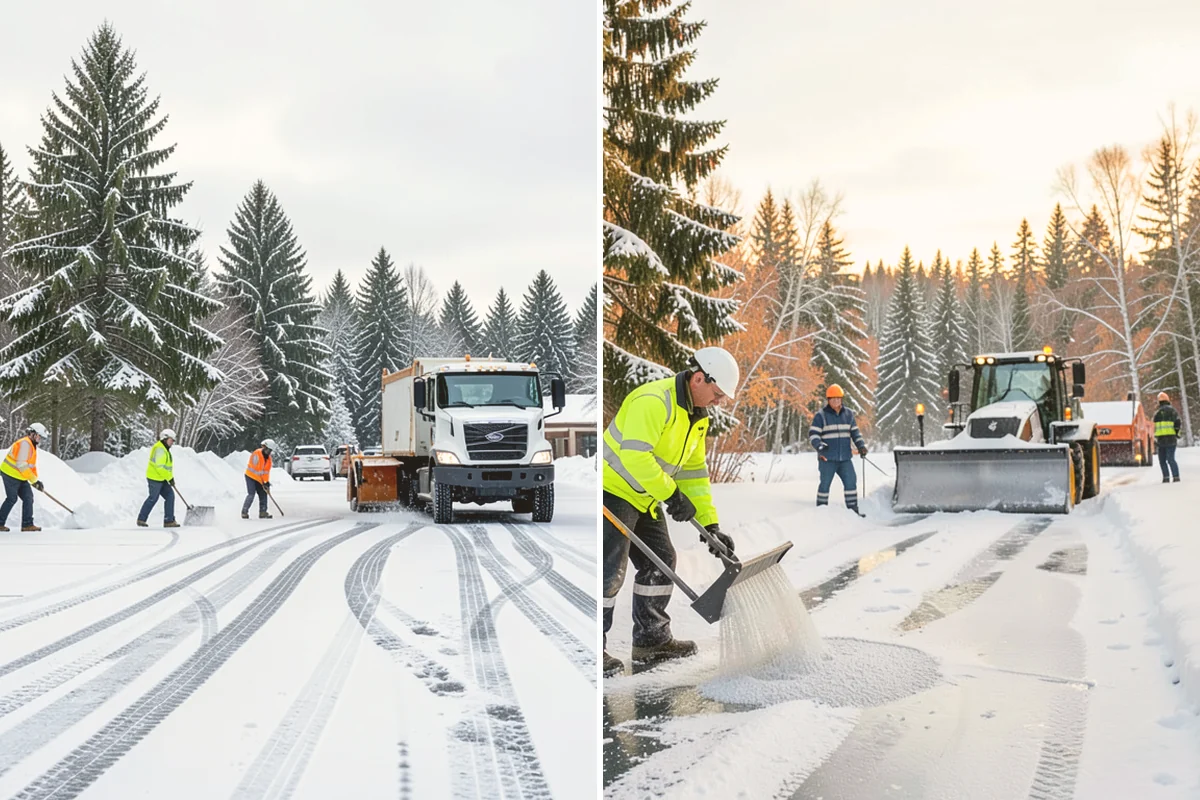 Parking Stall Clearing in Edmonds, Snohomish County, WA - We identify stalls left blocked after plowing
