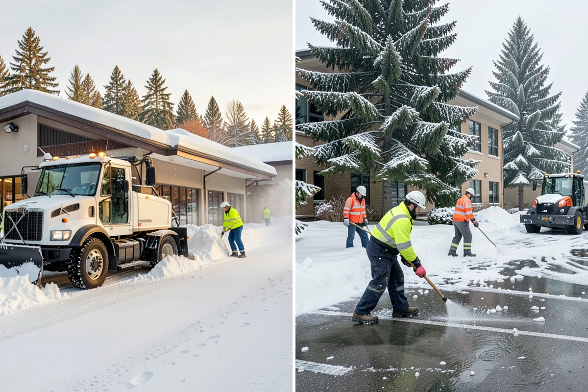 Parking Stall Clearing in Everett, Snohomish County, WA - We identify stalls left blocked after plowing