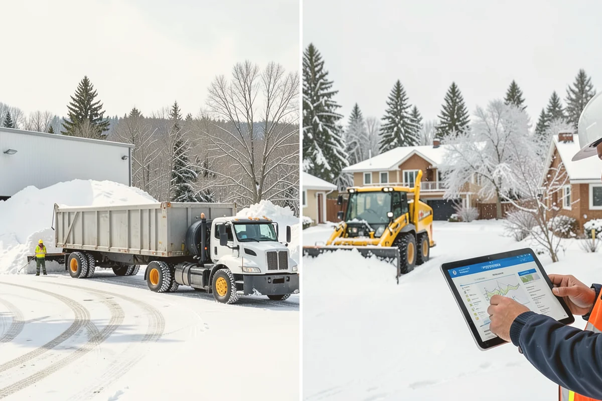 Parking Stall Clearing in Index, Snohomish County, WA - We identify stalls left blocked after plowing