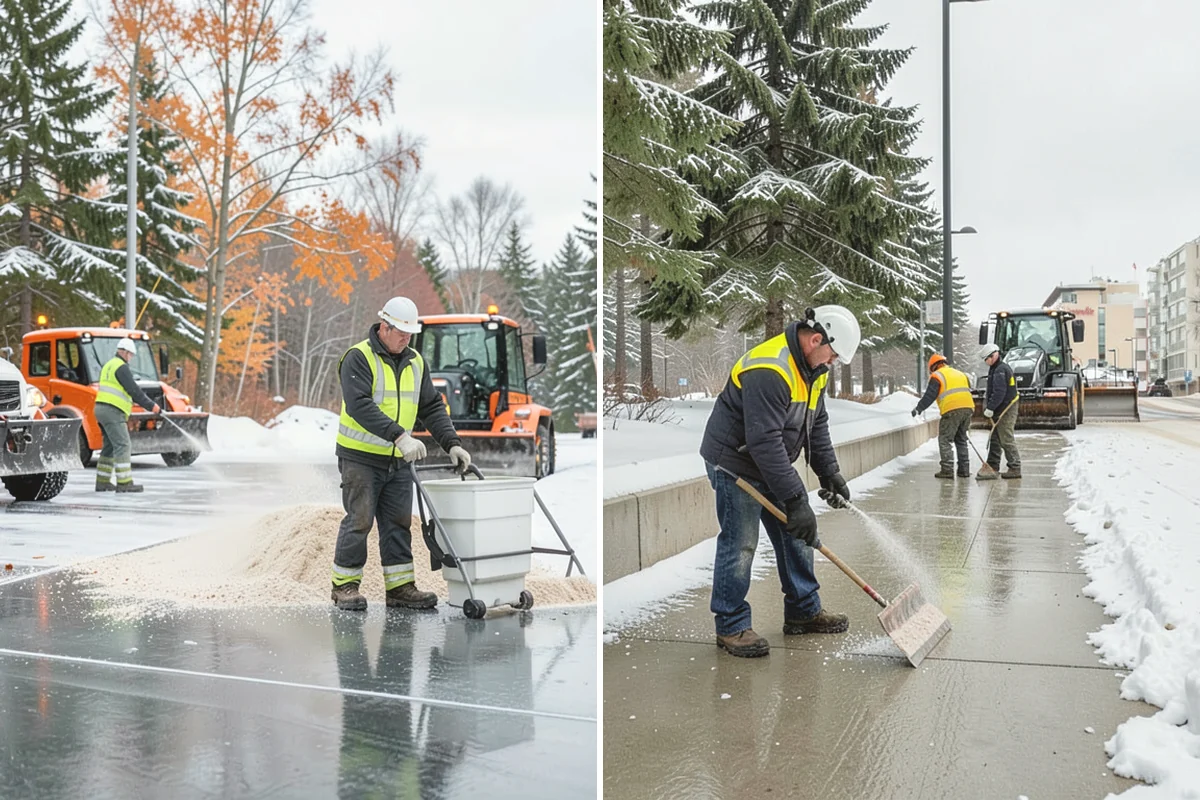 Parking Stall Clearing in Issaquah, King County, WA - We identify stalls left blocked after plowing