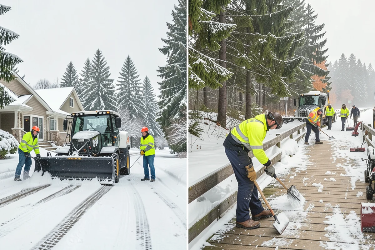 Parking Stall Clearing in Lake Stevens, Snohomish County, WA - We identify stalls left blocked after plowing