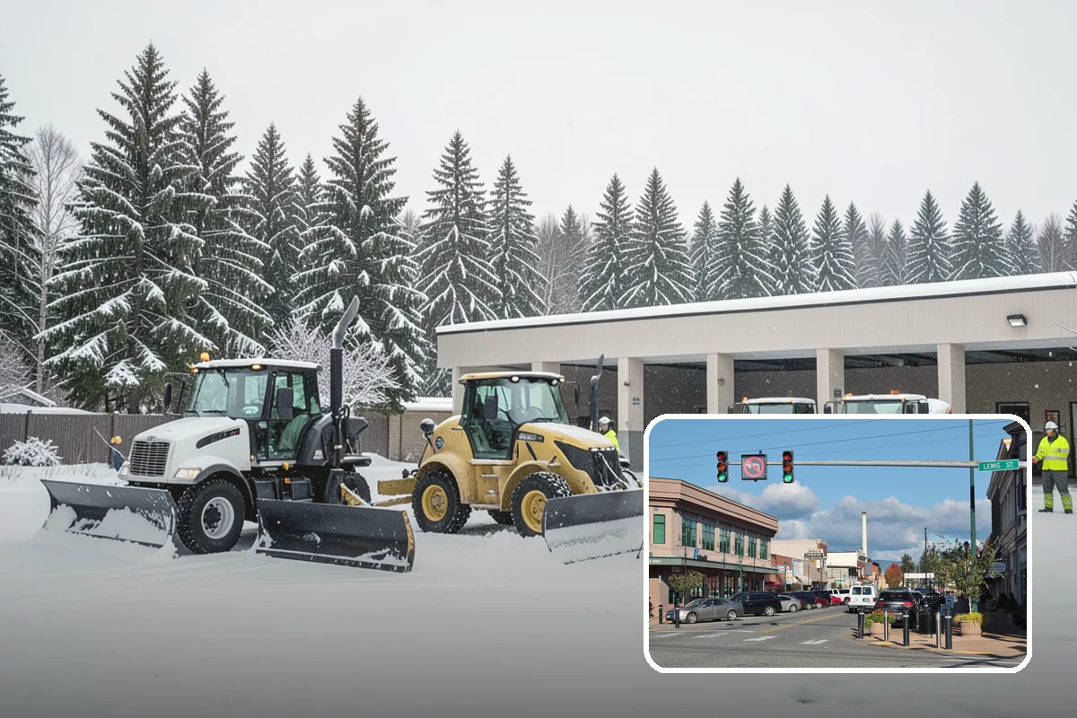 Parking Stall Clearing in Monroe, Snohomish County, WA - Opens every stall, not just the aisles