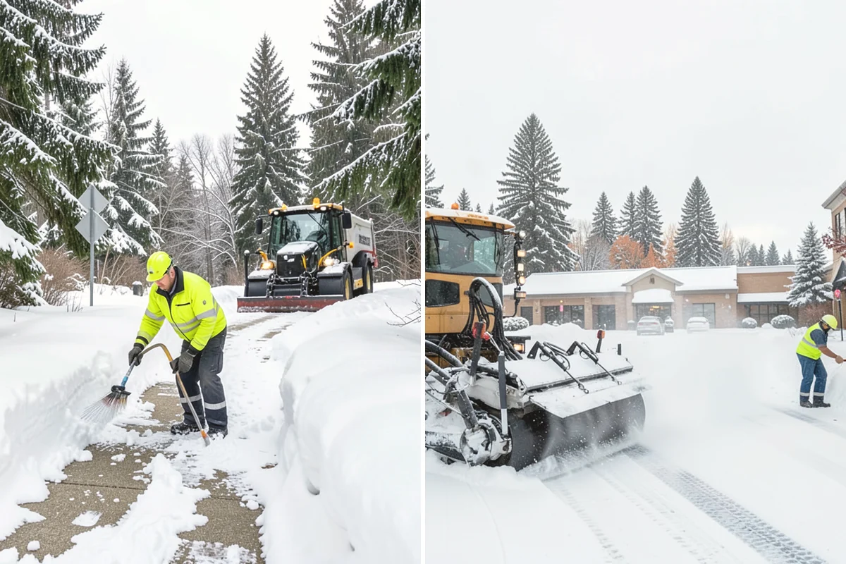 Parking Stall Clearing in Ruston, Pierce County, WA - We identify stalls left blocked after plowing