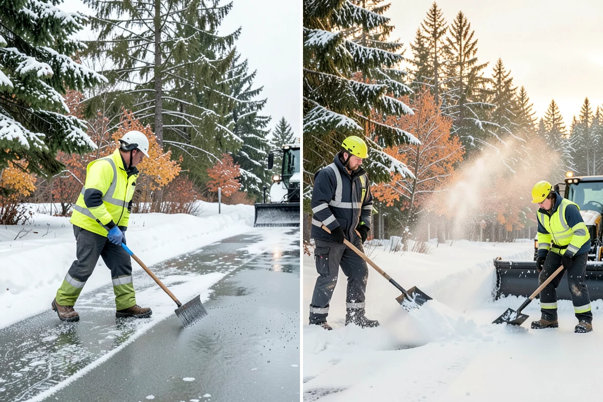 Parking Stall Clearing in SeaTac, King County, WA - We identify stalls left blocked after plowing