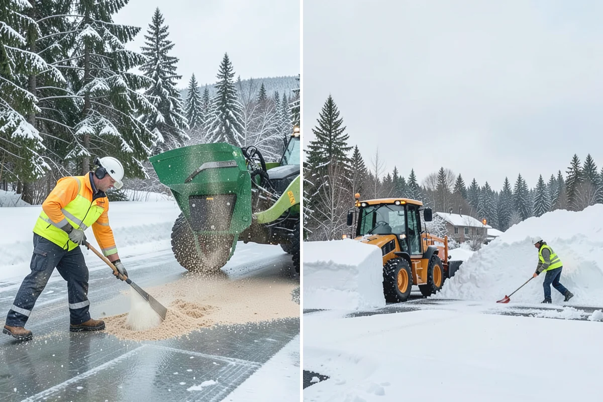 Parking Stall Clearing in Skykomish, King County, WA - We identify stalls left blocked after plowing