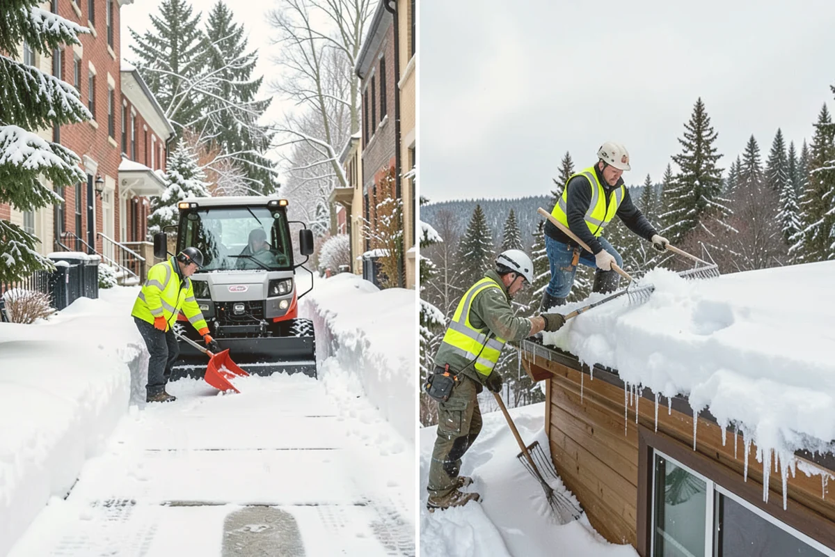 Parking Stall Clearing in Stanwood, Snohomish County, WA - We identify stalls left blocked after plowing