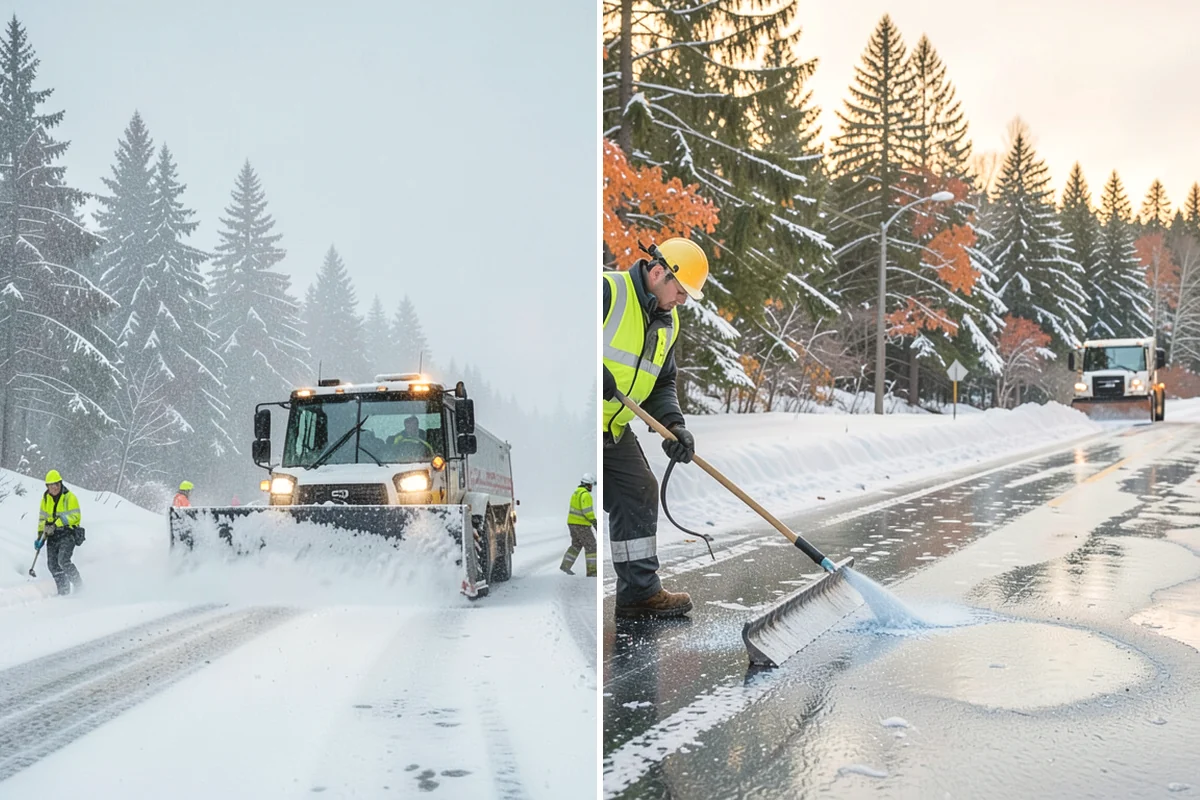 Parking Stall Clearing in Steilacoom, Pierce County, WA - We identify stalls left blocked after plowing