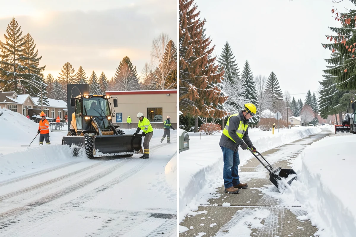 Parking Stall Clearing in Tacoma, Pierce County, WA - We identify stalls left blocked after plowing