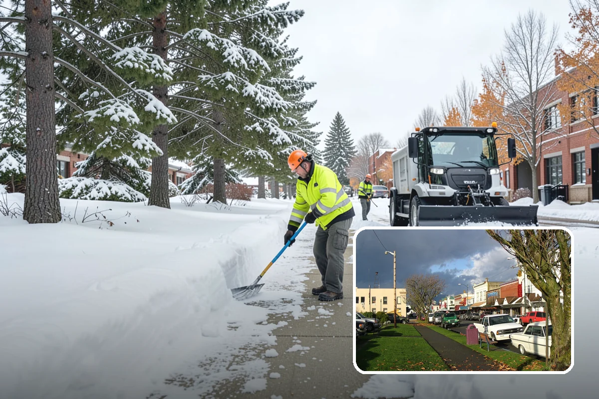 Patio Clearing in Arlington, Snohomish County, WA - Keeps patios safe and usable in winter