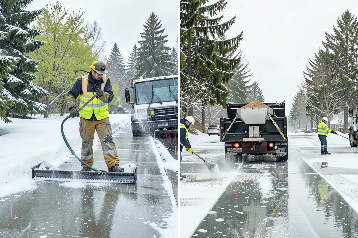 Patio Clearing in Arlington, Snohomish County, WA - Assess the patio surface type and layout