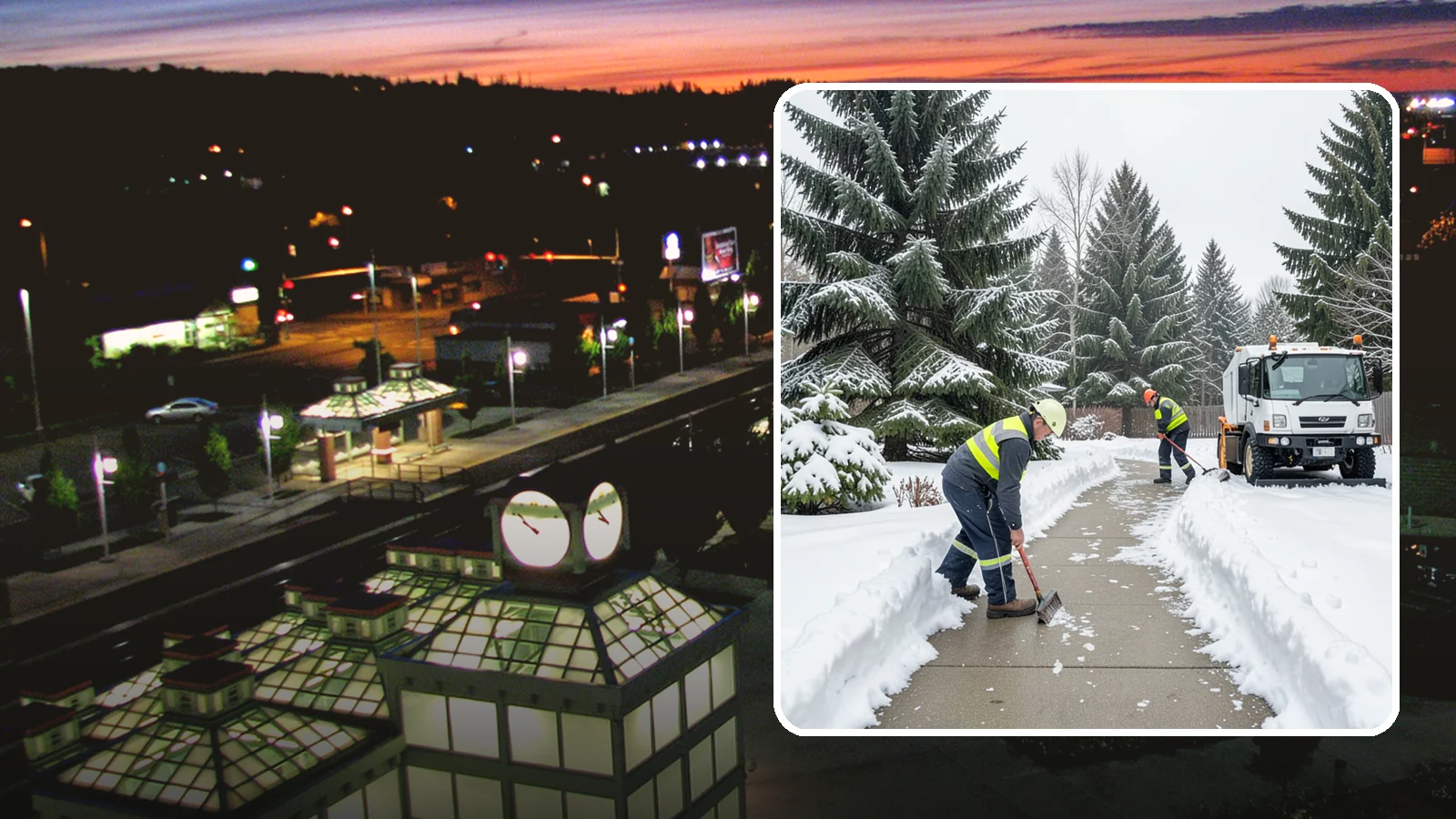 Patio Clearing in Auburn, King County, WA - We clear residential and commercial patios so these gathering spaces stay usable through Western Washington winters.